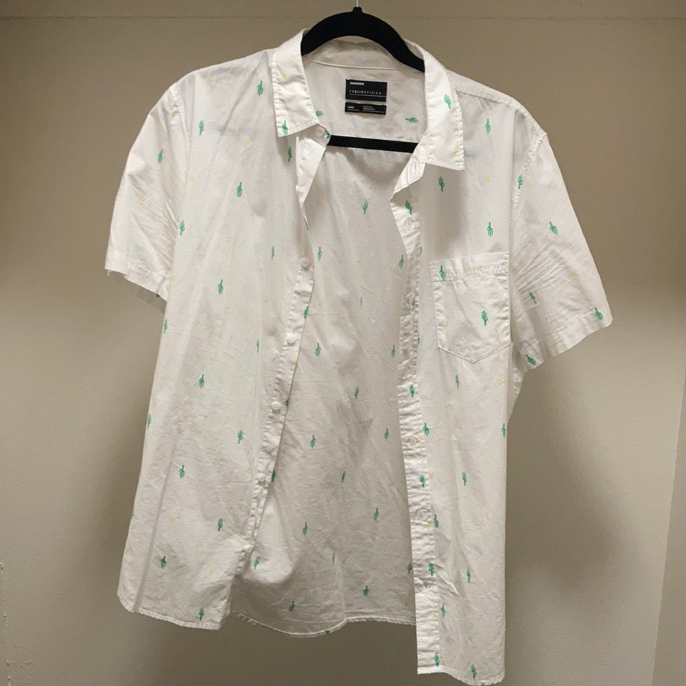 Large Public Opinion Cactus T-Shirt